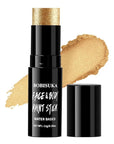 BOBISUKA Metallic Gold Face & Body Paint Stick Water-Based Washable Face Paint Makeup Stick for Halloween Skeleton, Skull, Robot, Goth, Fox,, Cosplay, SFX, Sports Eye Black & Costume Party
