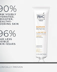 RoC Barrier Renew Day Cream with SPF 30, Moisturizer with Ceramides & Prebiotics to Protect Skin Barrier, (2.5 oz) with Retinol Eye Cream Packette