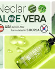 Aloe Vera Gel - for Sunburn Relief - Big 33.8oz / 1000ml - 98% Pure Aloe Vera - For Face, Skin and Hair - After Sun Care lotion - Sun Burn Moisturizer Cream (33.8 Fl oz)