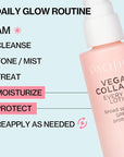 Pacifica Face Moisturizer - Vegan Collagen Face Lotion SPF 30 Broad Spectrum Sunscreen Every Day Face Lotion, UVA/UVB Protection for All Skin Types, Lightweight, Hydrating, Cruelty Free