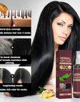 Herbal Gray Hair Spray, Hair Darkening Conditioner Spray, Herbal Hair Coloring Spray, Hair Darkening Conditioner, Reverse Grey Hair,Hair Coloring Essence for 4 Weeks Gradual Results (1-pcs)