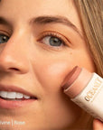 ATTITUDE Oceanly Lightweight Blush Stick, Titanium Dioxide-Free, EWG
