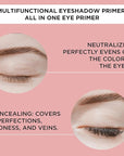 ARTDECO All In One Eye Primer - Long-Lasting Eyeshadow Base, Neutralizing & Concealing - Makeup Primer for Vibrant, Crease-Free Eye Makeup – 0.17 Fl. Oz