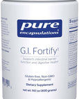 Pure Encapsulations G.I. Fortify - Supports Function, Microflora Balance, Cellular Health & Detoxification of G.I. Tract - with Slippery Elm Bark - 14.1 Oz