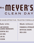 MRS. MEYER'S CLEAN DAY Foaming Hand Soap Concentrated Refills, 4 Concentrated Refills (2 Fl. Oz each), Lavender Scent, Makes 40 Fl. Oz. of Foaming Soap Total