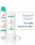 Dove Advanced Care Antiperspirant Deodorant Stick Rejuvenate 4 Count to help skin barrier repair after shaving by boosting skin's ceramide levels 72-hour odor control for soft underarms 2.6 oz