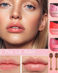 3PCS Bee Lip Balm Honey Pot,