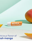 NIVEA Mango Lip Care, 0.17 oz,