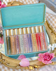 Tocca Luxury Fragrance Wardrobe - Set of 9 Travel Size Women's Perfumes in Giftable Tin Case ($101 Value), Includes Florence, Cleopatra, Stella, Giulietta, Simone, Colette, Liliana, Gia & Belle