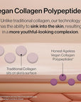 Honest Beauty Ageless Firm and Smooth Cream | Powered by Vegan Collagen and Elastin Polypeptides | Firmer, Smoother Looking Skin | Fragrance Free, EWG Verified, Vegan, Cruelty-Free | 1.7 fl oz