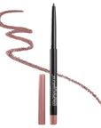 Maybelline Color Sensational Shaping Lip Liner with Self-Sharpening Tip, Dusty Rose, 1 Count