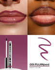 Sacheu Lip Liner STAY-N Peel Off Lip Stain — Long Lasting Matte Lip Tattoo Transfer Proof Lipstain Infused with Hyaluronic Acid & Vitamin E for All Skin Types — Vegan & Cruelty-Free, PLUMped