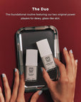 The U Beauty Duo - Resurfacing Compound & SUPER Hydrator Set - Vitamin C & E, Retinol, Hyaluronic Acid - Moisturizing Face Serum for Smooth, Hydrated and Softer Skin, Set of 2 0.33 fl.oz Trial Size