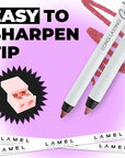 Lamel Matte Gel Lip Liner Pencil | Weightless Lip 7g