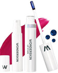 Wonderskin Wonder Blading Lip Stain Peel Off and Reveal Kit - Long Lasting, Waterproof Pink Lip Tint, Transfer Proof Natural Makeup Stain Kit (Darling)