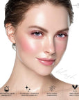 Multi Glow Balm, Cream Blush for Cheeks, Blush (Pink Camellia) 0.63 Oz