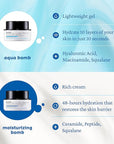 belif Aqua Bomb – Lightweight Gel Moisturizer with Niacinamide, Hyaluronic Acid & Squalane | 72H Hydration + Cooling Effect, Korean Skincare (3.3 fl oz)