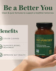 Global Healing Oxy-Powder Colon Cleanse, Constipation Relief for Women & Men, Magnesium Oxide Colon Cleanser & Detox, Detox and Gut Cleanse for Weight Loss, Gut Cleanse Detox for Women and Men