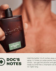 Dr. Squatch Natural Cologne for Men - Scent-Lock Technology and Sustainably-Sourced Ingredients - Rainforest Mist Cologne (1.7 fl oz)