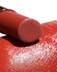 Oulac Red Lipsticks for Women, Deep Red Matte Lipstick, Full Coverage Lip Color, Satin Matte Finish, Cream Texture, Hydrating, Infused with Hyaluronic Acid, Vegan & Clean Beauty 4g SG07 Body Heat