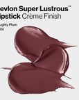 Revlon Super Lustrous Lipstick, Creamy Formula For Soft, Fuller-Looking Lips, Moisturized Feel, 045 Naughty Plum, 0.15 oz