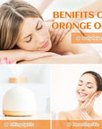 EVOKE OCCU Orange Essential Oil for Clean Diffuser Hair Spray, DIY Candle and Soap - 4 Fl Oz