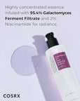 COSRX Galactomyces 95 Tone Balancing Toner, 100ml / 3.38 fl.oz, Moisturizing, Skin Soothing, Contains 95% Galactomyces Ferment Filtrate, For All Skin Types, Korean Skin Care