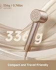 Dreame Glory Mix High-Speed Hair Dryer, Dual Voltage, 3 Magnetic Nozzles, Perfume Infusion, Customized Fragrant Drying, NTC Control, 300M Negative lons, 110,000RPM Motor, 336g Lightweight, Gold