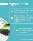 ATTITUDE Micellar Foaming Facial Cleanser, EWG Verified, Dermatologically Tested, Plant and Mineral-Based, Vegan, Unscented, 5 Fl Oz (Pack of 6)