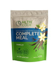 HLTH Code Complete Meal Replacement Shake - Healthiest Meal Replacement = Healthiest You | Keto Friendly | High Protein | Low Carb | Collagen | Gluten Free | Plant Based Vanilla (15 servings)