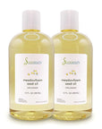Soapeauty MEADOWFOAM SEED OIL Cold Pressed Unrefined | 100% Pure Natural Meadowfoam Seed Oil for Face & Hair | Moisturizer for Skin, Promotes Hair Growth, Balms | 24 fl oz (2 * 12 fl oz)