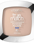 L'Oreal Paris True Match Super Blendable Oil Free Foundation Powder, C3 Light Medium, 0.33 oz, Packaging May Vary