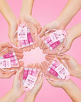 100 Set Pink Ribbon Breast Cancer Campaigns