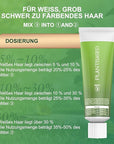 Permanent Hair Dye Gray Coverage Hair Dye PPD-Free Hair Color Kit 4A Cream Latte Brown