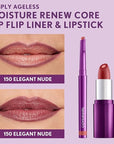 COVERGIRL Simply Ageless Lip Flip Liner, Elegant Nude, Pack of 2