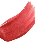 Beauty For Real Lip Gloss + Shine, Light My Fire - Opaque Everyday Red - Non-Sticky Plumping & Hydrating Gloss - Light & Mirror In Cap - Contains Marine Collagen - 0.15 fl oz