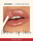 Runway Rogue Classic Lip Gloss, Nude Medium-Sheer Hydrating Lip Gloss, ‘Supermodel’