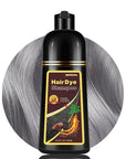 Silver Gray Hair Dye Shampoo, Instant Hair Color Shampoo, Colors in Minutes, Long Lasting Silver Hair Dye, Champu Para Canas