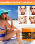 Brown Tanning Gel Tanning Cream,Tanning Accelerator Cream, Soft Brown Intensive Tanning Luxe Gel,Tanning Luxe Gel, Tanning Cream for Sunbeds & Outdoor Sun 150g*2PCS