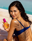 Coco & Eve Tan Boosting Anti-Aging Body Oil SPF20 - Tanning Accelerator Spray, UVA UVB Sun Protection | Moisturizing Outdoor Bronzing Enhancer with Natural Ingredients, Antioxidants (5.07 Fl Oz)