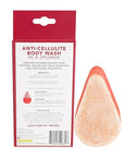 Spongeables Anti Cellulite Body Wash in a 20+ Wash Sponge, English Rose, 3 Count