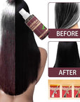 Herbal Gray Hair Spray, Hair Darkening Conditioner Spray, Herbal Hair Coloring Spray, Hair Darkening Conditioner, Reverse Grey Hair,Hair Coloring Essence for 4 Weeks Gradual Results (1-pcs)