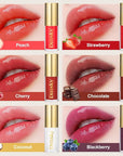 Dmsky Hydrating Lip Gloss Set 6 Pack, Tinted Lip Oil For A High-shine Finish, Nourishing Lip Plumper Gloss with Vitamin E, Non-Sticky and Vegan Color Lip Glow Oil
