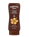 Hawaiian Tropic Sunscreen Protective Dark Tannning Sun Care Sunscreen Lotion, Cocoa Butter - SPF 4, 8 Ounce