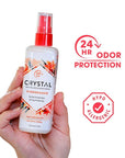 Crystal Mineral Deodorant Spray, Pomegranate, 4.0 oz, Pack of 2
