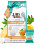 GuruNanda Uplift Shower Steamers for Aromatherapy (10 Pack), Relaxation Gifts for Women & Men with Essential Oils, Stress Relief, Home Spa & Self Care