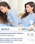 HIQILI Nutmeg Essential Oil 3.38 Fl Oz, Pure Natural Nutmeg Oil for Aromatherapy, Diffuser - 100ml