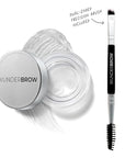 WUNDERBROW Fix It Clear Eyebrow Gel, Long Lasting Lamination Effect, Includes Dual Ended Brush, Vegan & Cruelty Free