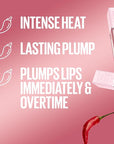 MAYBELLINE Lifter Gloss Lifter Plump, Plumping Lip Gloss with Chili Pepper and 5% Maxi-Lip, Red Flag, Sheer Red, 1 Count