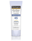 Neutrogena Ultra Sheer Dry-Touch Sunscreen SPF 45, 3 Fl Oz